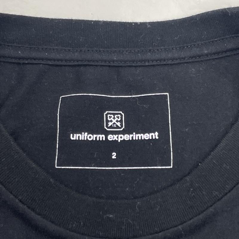 ユニフォームエクスペリメント uniform experiment Tシャツ 半袖 UE-167082 16AW STAR BOX LOGO TEE スター ボックス ロゴ M 黒 / ブラック / black メンズ USED 古着 中古 50114614