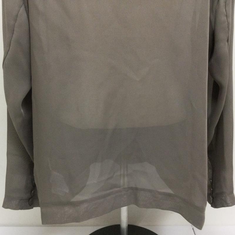 スナイデル SNIDEL ジャケット、上着 ジャケット、ブレザー SWFJ242085 Sheer Jacket シアー ジャケット モカ 1 無地 グレージュ / グレージュ / レディース USED 古着 中古 50114667