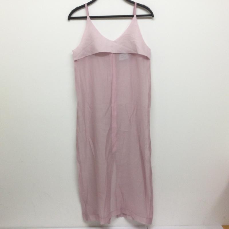 古着 USED ワンピース ロングスカート cigarettes&valentines シガレット アンド ヴァレンタイン Sheer シアー キャミワンピース FREE 無地 桃 / ピンク / pink レディース USED 古着 中古 50114670