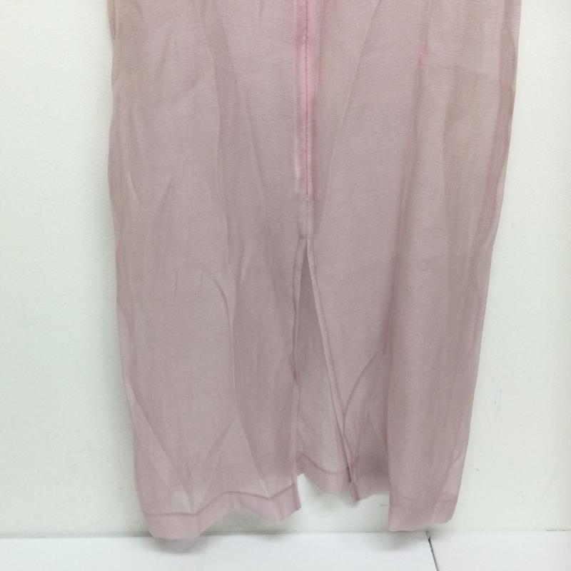 古着 USED ワンピース ロングスカート cigarettes&valentines シガレット アンド ヴァレンタイン Sheer シアー キャミワンピース FREE 無地 桃 / ピンク / pink レディース USED 古着 中古 50114670