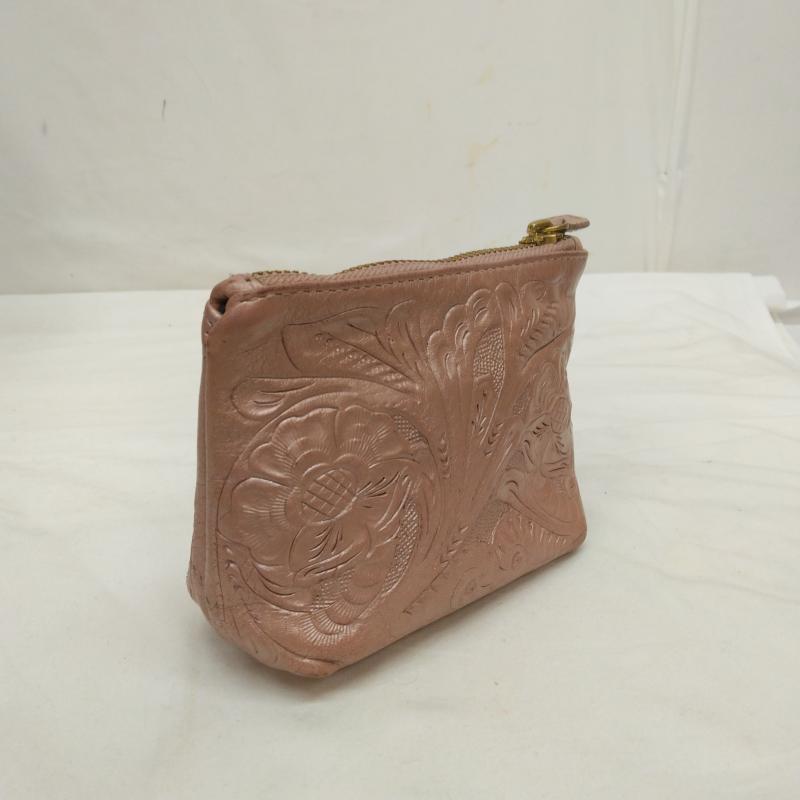 古着 USED ポーチ ポーチ CARVING TRIBES カービング ミニ ポーチ - 桃 / ピンク / pink レディース USED 古着 中古 50114752