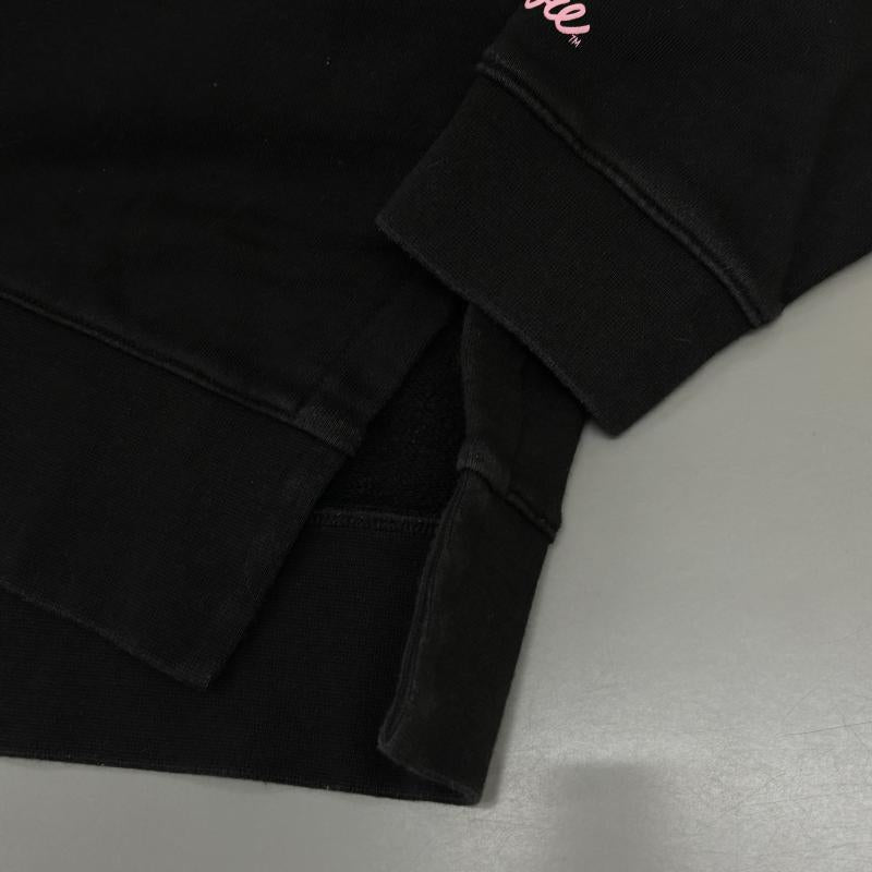 キス KITH パーカー 長袖 Barbie Hoodie Dress バービー コラボ フーディ プルオーバー ロング丈 スウェット - 黒 / ブラック / black ガールズ USED 古着 中古 50114801