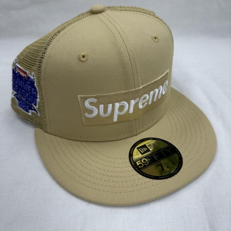 シュプリーム Supreme 帽子 キャップ ✕NEW ERA 24SS Box Logo Mesh Back ボックスロゴ メッシュ - ベージュ / ベージュ / beige メンズ USED 古着 中古 50115053