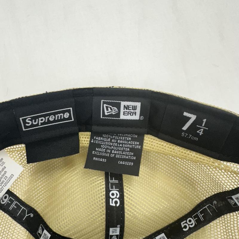 シュプリーム Supreme 帽子 キャップ ✕NEW ERA 24SS Box Logo Mesh Back ボックスロゴ メッシュ - ベージュ / ベージュ / beige メンズ USED 古着 中古 50115053