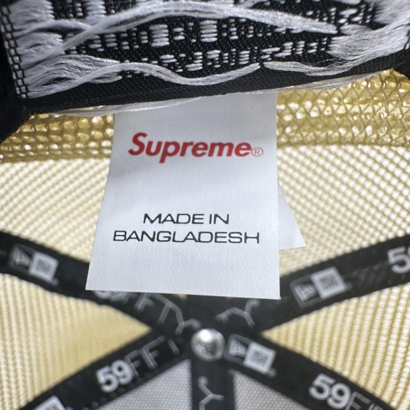 シュプリーム Supreme 帽子 キャップ ✕NEW ERA 24SS Box Logo Mesh Back ボックスロゴ メッシュ - ベージュ / ベージュ / beige メンズ USED 古着 中古 50115053