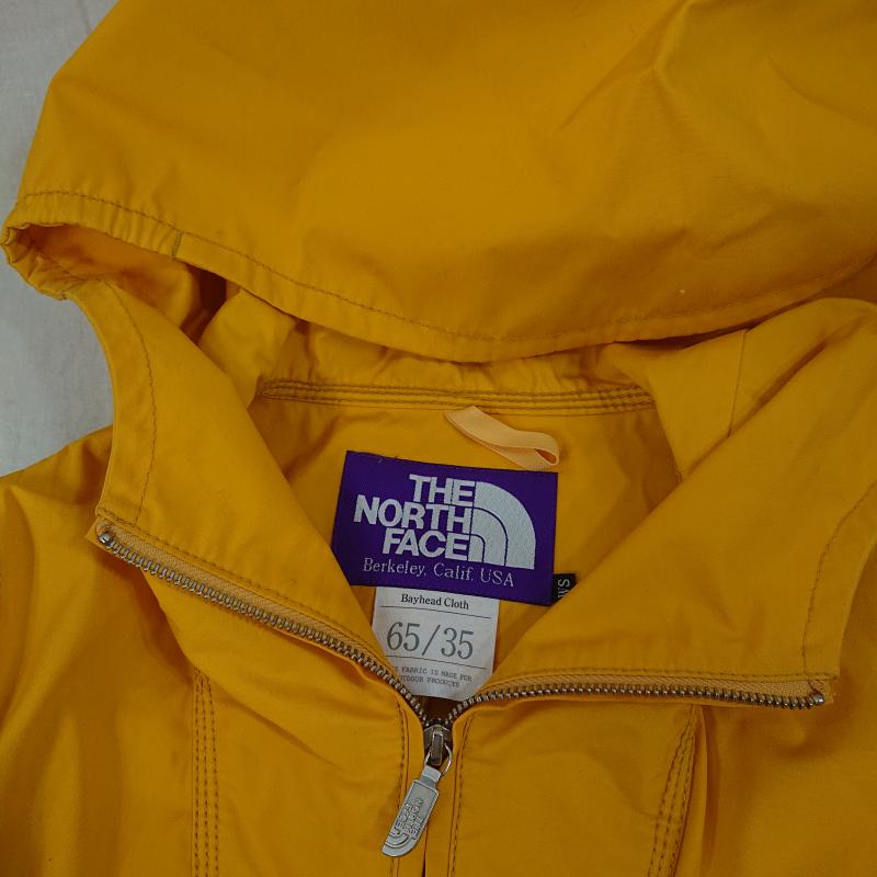 ザ ノースフェイス パープルレーベル THE NORTH FACE PURPLE LABEL ジャケット、上着 ジャンパー、ブルゾン THE NORTH FACE PURPLE LABEL マウンテンパーカー 65 / 35ベイヘッドクロス NP2402N - 無地 X ロゴ、文字 X 刺繍 黄 / イエロー / yellow レディース USED 古着 中古 50115244