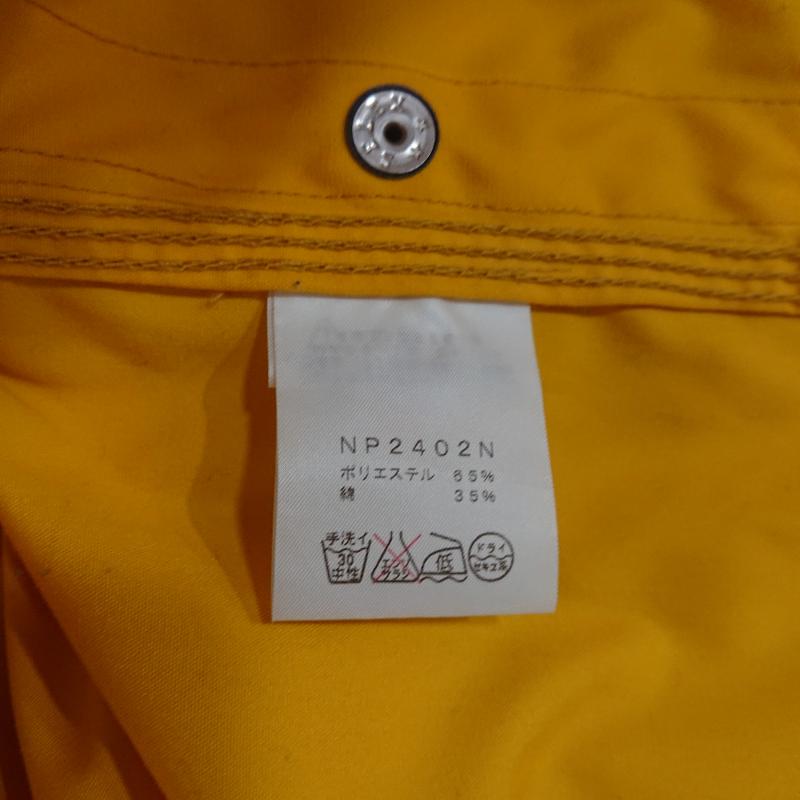 ザ ノースフェイス パープルレーベル THE NORTH FACE PURPLE LABEL ジャケット、上着 ジャンパー、ブルゾン THE NORTH FACE PURPLE LABEL マウンテンパーカー 65 / 35ベイヘッドクロス NP2402N - 無地 X ロゴ、文字 X 刺繍 黄 / イエロー / yellow レディース USED 古着 中古 50115244