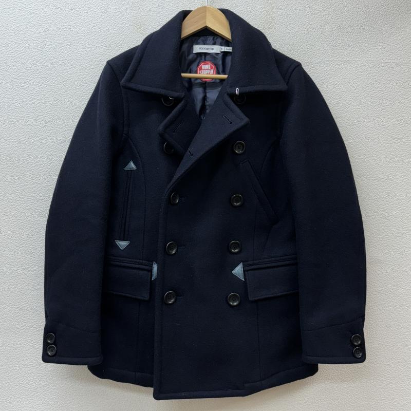ノンネイティブ nonnative コート ピーコート NN-JU2405 WINDSTOPPER SAILOR COAT ウインドストッパー ウール セーラー ピー 1 紺 / ネイビー / navy メンズ USED 古着 中古 50115254