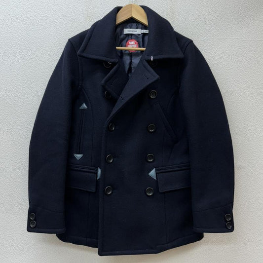 ノンネイティブ nonnative コート ピーコート NN-JU2405 WINDSTOPPER SAILOR COAT ウインドストッパー ウール セーラー ピー 1 紺 / ネイビー / navy メンズ USED 古着 中古 50115254