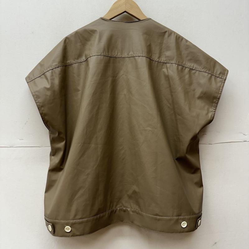 古着 USED ベスト ベスト NO. 2ND ECO-LEATHER VEST フェイク レザー ベスト 21-ss-vt-01 1 茶 / ブラウン / brown レディース USED 古着 中古 50115452
