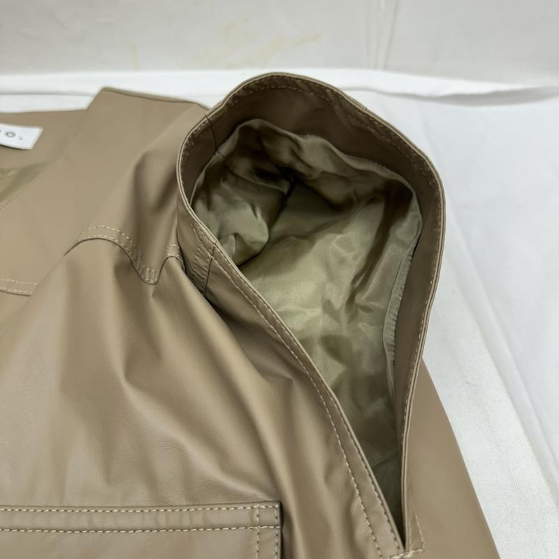 古着 USED ベスト ベスト NO. 2ND ECO-LEATHER VEST フェイク レザー ベスト 21-ss-vt-01 1 茶 / ブラウン / brown レディース USED 古着 中古 50115452