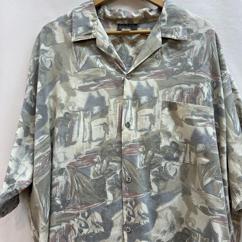 古着 USED シャツ、ブラウス 半袖 80’s TRIUMPH OF CALIFORNIA オープンカラー シャツ - メンズ USED 古着 中古 50115461