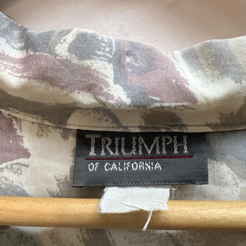 古着 USED シャツ、ブラウス 半袖 80’s TRIUMPH OF CALIFORNIA オープンカラー シャツ - メンズ USED 古着 中古 50115461