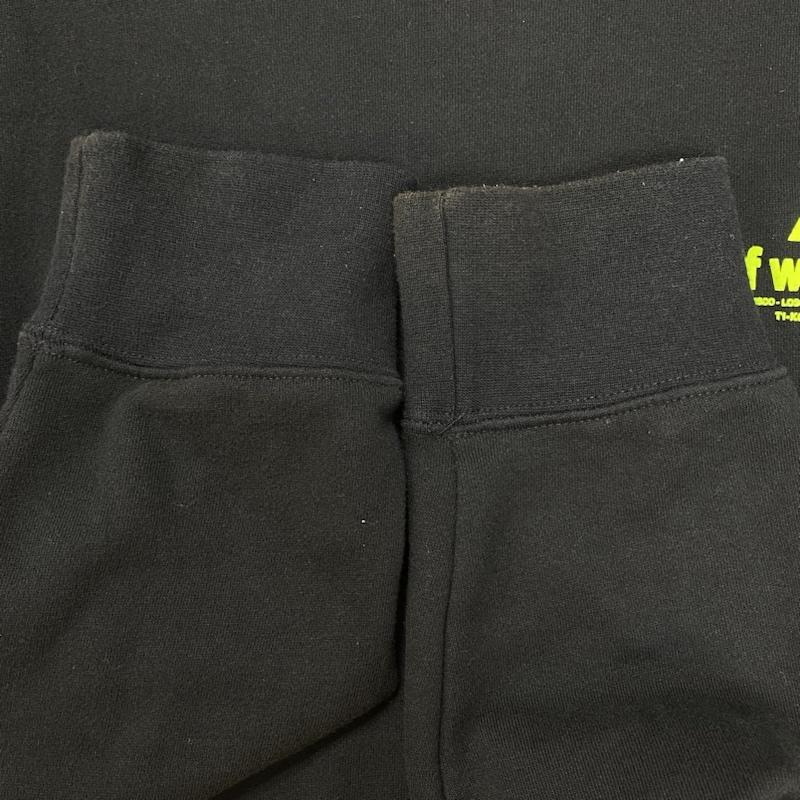 ハフ HUF パーカー 長袖 GIGA MELT P/O HOODIE プルオーバー フーディー 両面プリント M ロゴ、文字 X プリント 黒 / ブラック / black メンズ USED 古着 中古 50115572