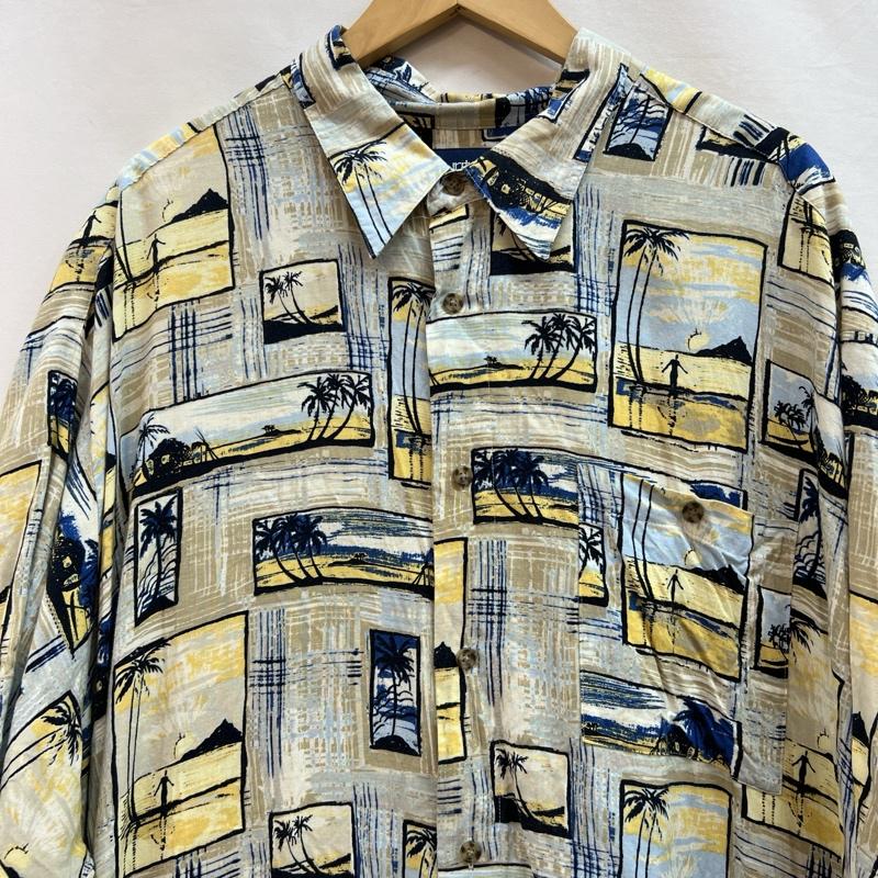 古着 USED シャツ、ブラウス 半袖 PURITAN ピューリタン 90s レーヨン アロハシャツ ビッグサイズ 3XL - メンズ USED 古着 中古 50115674