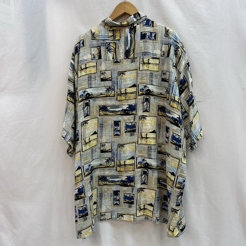 古着 USED シャツ、ブラウス 半袖 PURITAN ピューリタン 90s レーヨン アロハシャツ ビッグサイズ 3XL - メンズ USED 古着 中古 50115674