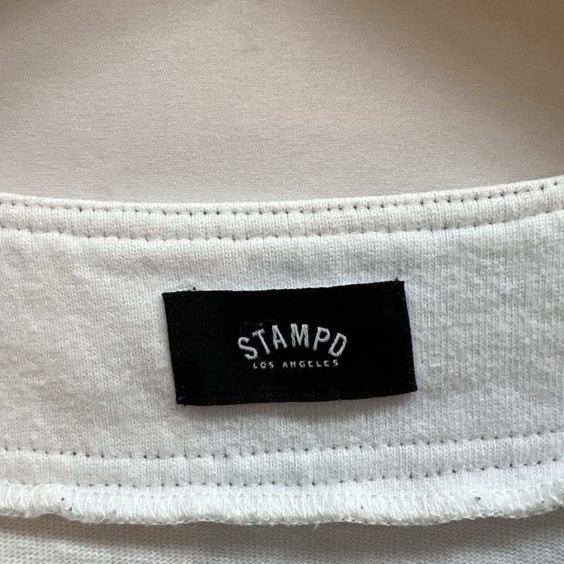 スタンプド STAMPD シャツ、ブラウス 半袖 スター刺繍 ベースボールシャツ M 白 / ホワイト / white メンズ USED 古着 中古 50115711
