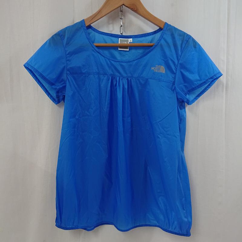 ザノースフェイス THE NORTH FACE トップス トップス THE NORTH FACE S/S IMPULSE PULL Women’s NPW21267 M 無地 X ロゴ、文字 青 / ブルー / blue レディース USED 古着 中古 50115733