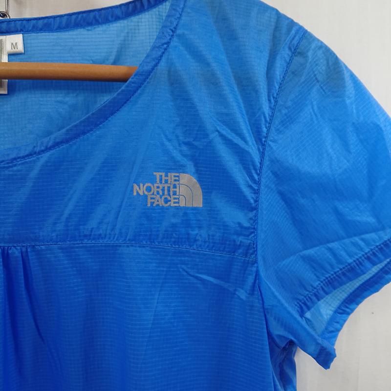 ザノースフェイス THE NORTH FACE トップス トップス THE NORTH FACE S/S IMPULSE PULL Women’s NPW21267 M 無地 X ロゴ、文字 青 / ブルー / blue レディース USED 古着 中古 50115733