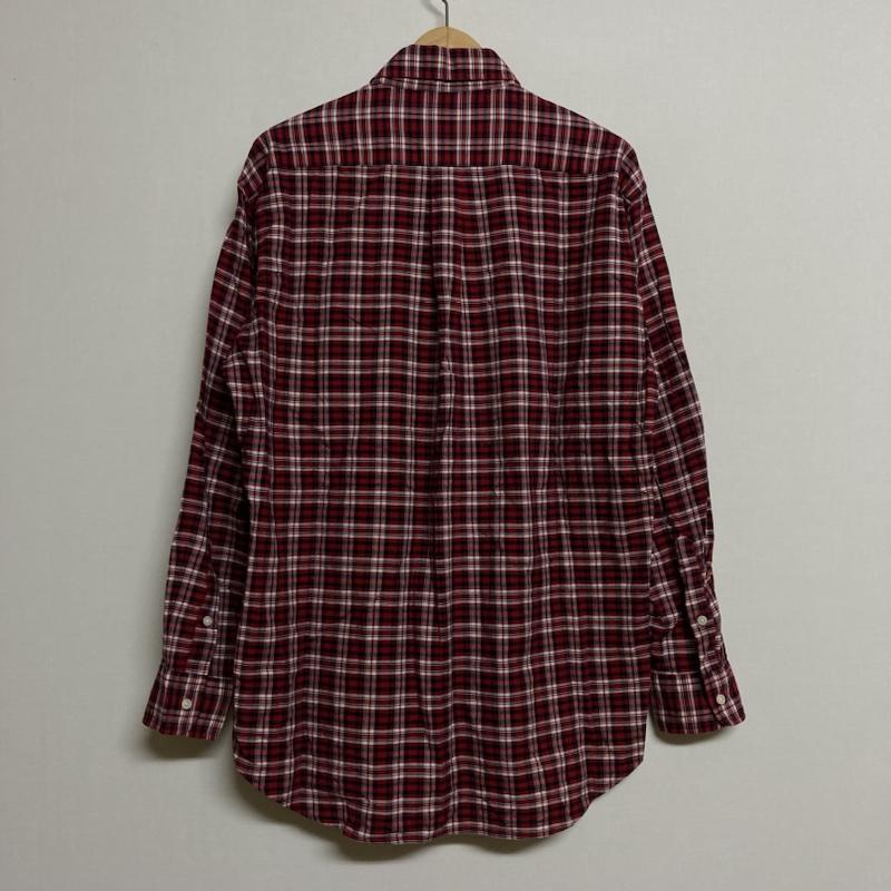 ウールリッチ WOOLRICH シャツ、ブラウス 長袖 Pure Cotton チェック柄 長袖 ボタンダウンシャツ M チェック 赤 / レッド / red メンズ USED 古着 中古 50115952
