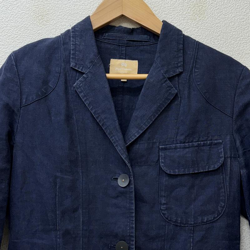 ナイジェルケーボン Nigel Cabourn ジャケット、上着 ジャケット、ブレザー 8070880010 リネン混 チェンジボタン ノッチドラペル テーラード 38 紺 / ネイビー / navy レディース USED 古着 中古 50116333