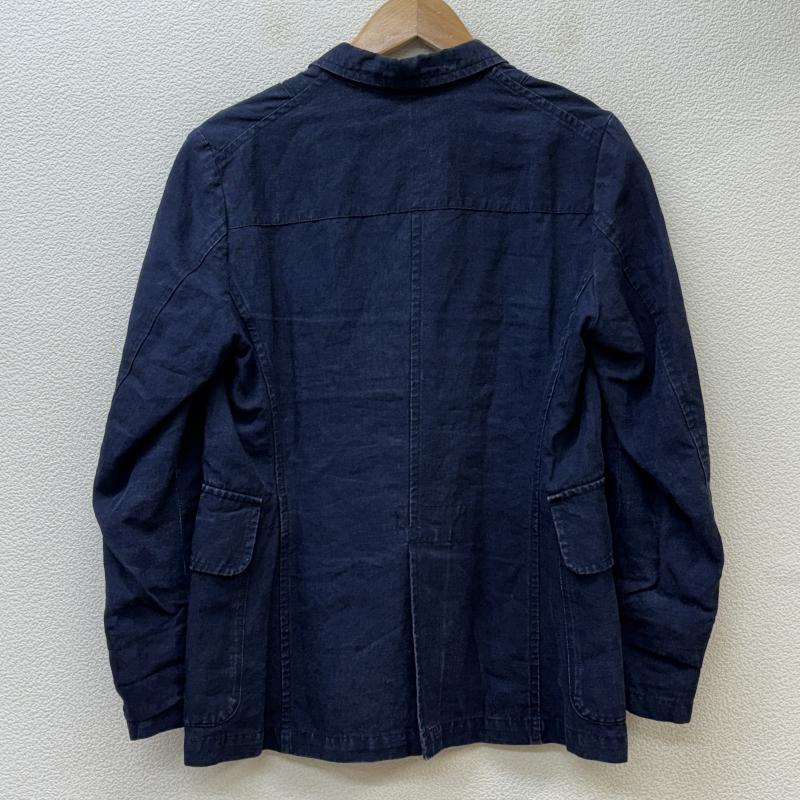 ナイジェルケーボン Nigel Cabourn ジャケット、上着 ジャケット、ブレザー 8070880010 リネン混 チェンジボタン ノッチドラペル テーラード 38 紺 / ネイビー / navy レディース USED 古着 中古 50116333