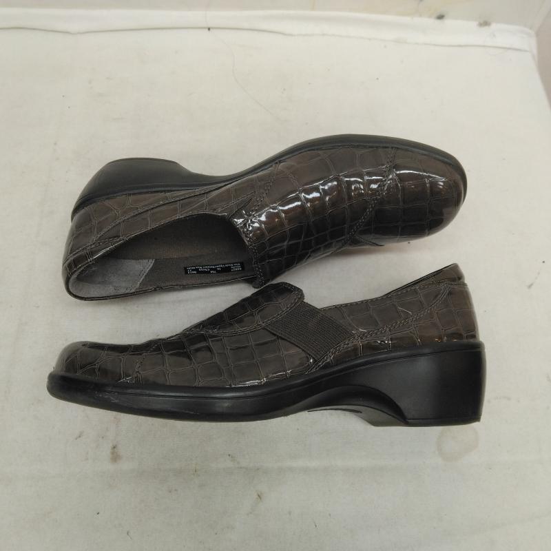 クラークス Clarks スリッポン スリッポン 型押し スリッポン 24.0cm 茶 / ブラウン / brown レディース USED 古着 中古 50116536