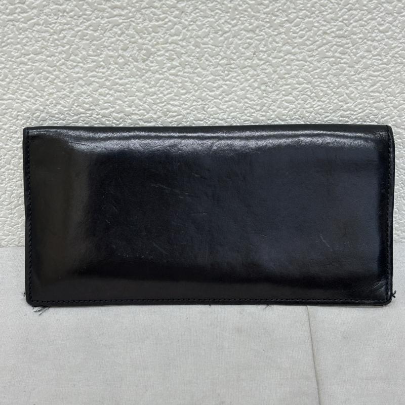 ジャムホームメイド JAM HOME MADE 財布 長財布 牛革 レザー ロングウォレット 二つ折り 小銭入れ無し 長財布 - 黒 / ブラック / black メンズ USED 古着 中古 50116619
