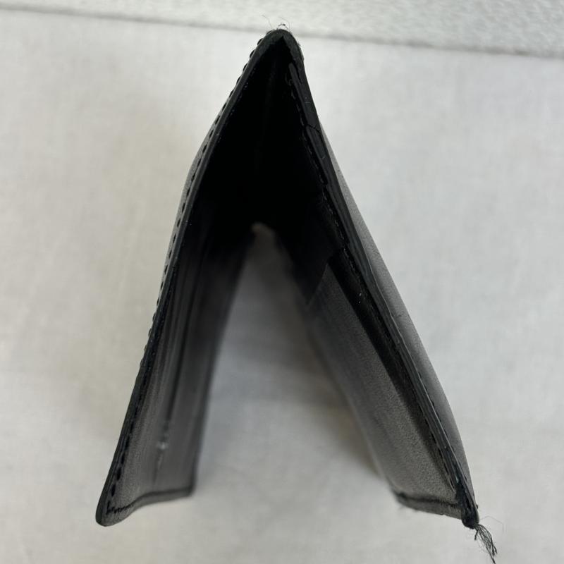 ジャムホームメイド JAM HOME MADE 財布 長財布 牛革 レザー ロングウォレット 二つ折り 小銭入れ無し 長財布 - 黒 / ブラック / black メンズ USED 古着 中古 50116619