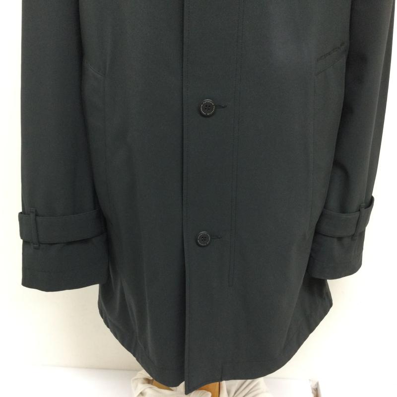古着 USED コート コート一般 PORSCHE DESIGN ポルシェ ボンディング ハーフコート メッシュ裏地 ワッペン付 XS 無地 X ロゴ、文字 灰 / グレー / gray メンズ USED 古着 中古 50116642