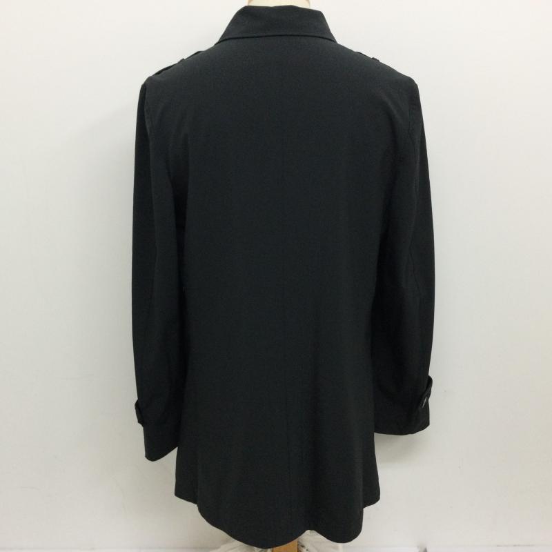 古着 USED コート コート一般 PORSCHE DESIGN ポルシェ ボンディング ハーフコート メッシュ裏地 ワッペン付 XS 無地 X ロゴ、文字 灰 / グレー / gray メンズ USED 古着 中古 50116642