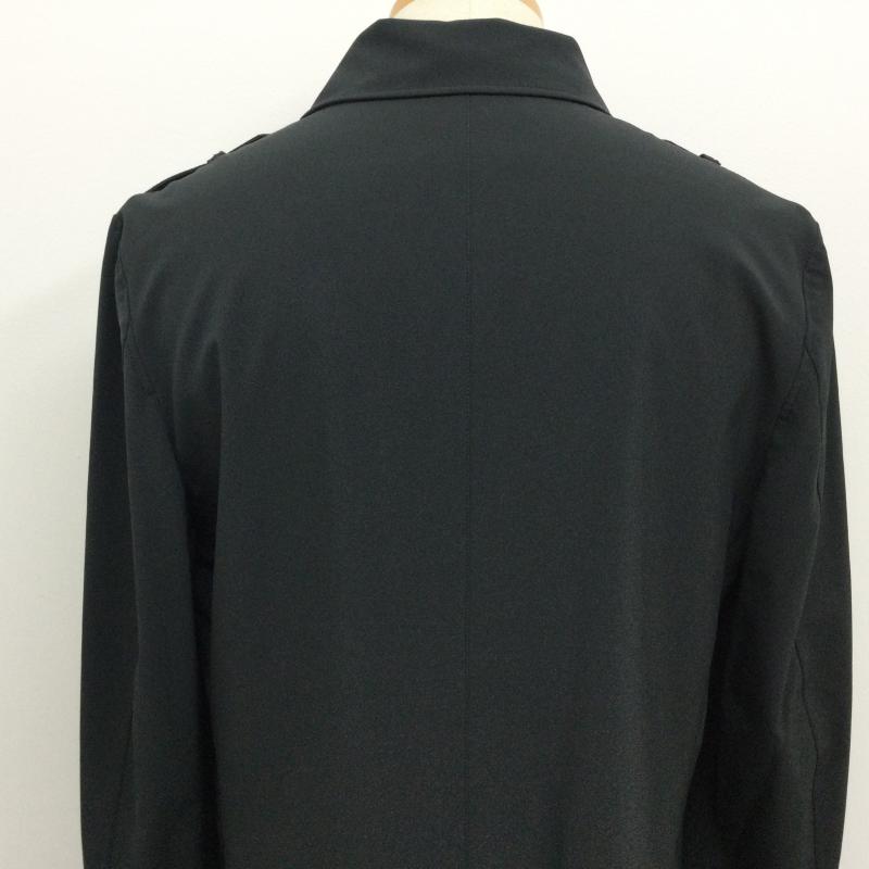 古着 USED コート コート一般 PORSCHE DESIGN ポルシェ ボンディング ハーフコート メッシュ裏地 ワッペン付 XS 無地 X ロゴ、文字 灰 / グレー / gray メンズ USED 古着 中古 50116642