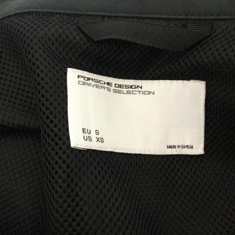 古着 USED コート コート一般 PORSCHE DESIGN ポルシェ ボンディング ハーフコート メッシュ裏地 ワッペン付 XS 無地 X ロゴ、文字 灰 / グレー / gray メンズ USED 古着 中古 50116642