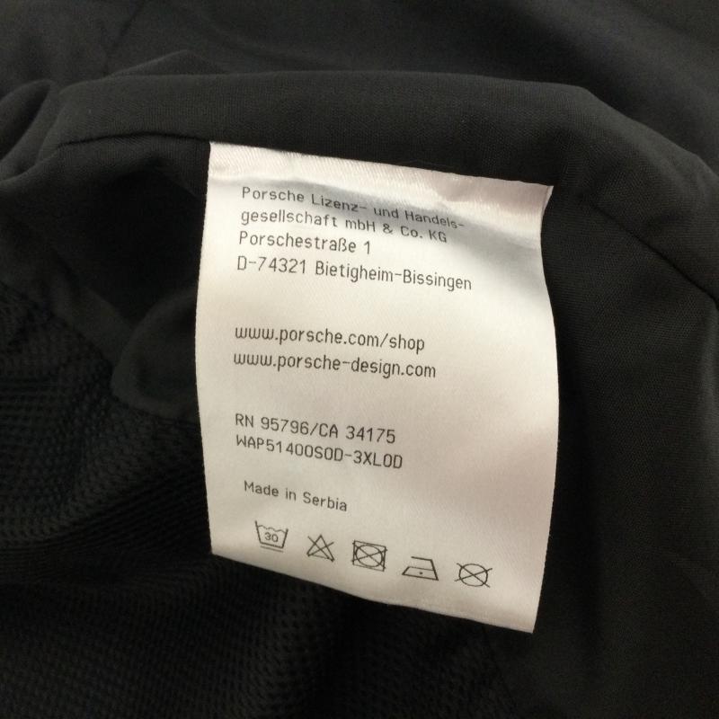 古着 USED コート コート一般 PORSCHE DESIGN ポルシェ ボンディング ハーフコート メッシュ裏地 ワッペン付 XS 無地 X ロゴ、文字 灰 / グレー / gray メンズ USED 古着 中古 50116642