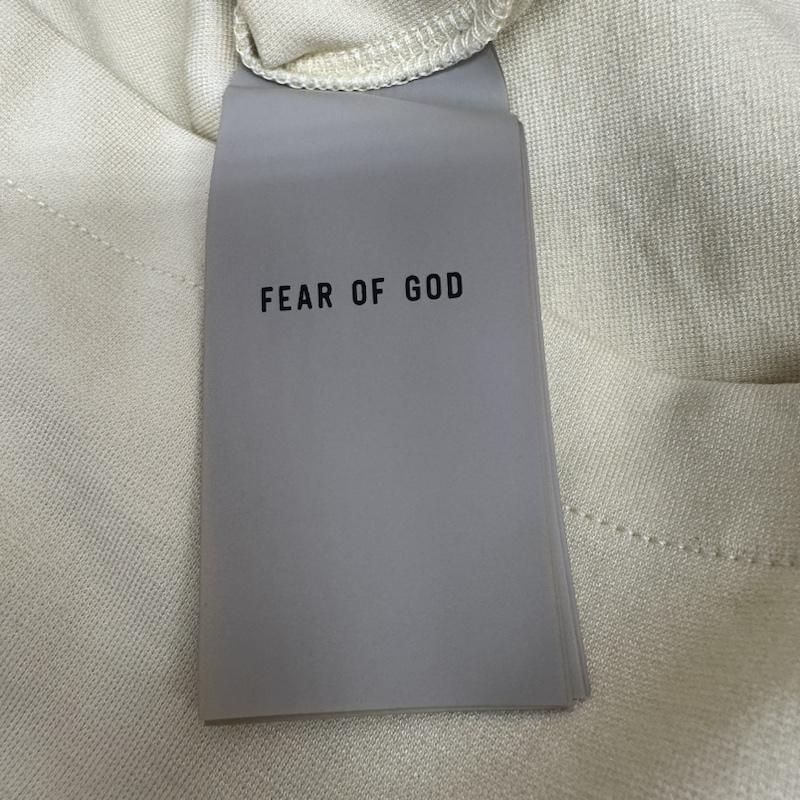 フィアーオブゴッド Fear of God Tシャツ 半袖 Thunderbird Milano ジャージー オーバーサイズ Tシャツ 刺繍入り M 黄 / イエロー / yellow メンズ USED 古着 中古 50116664