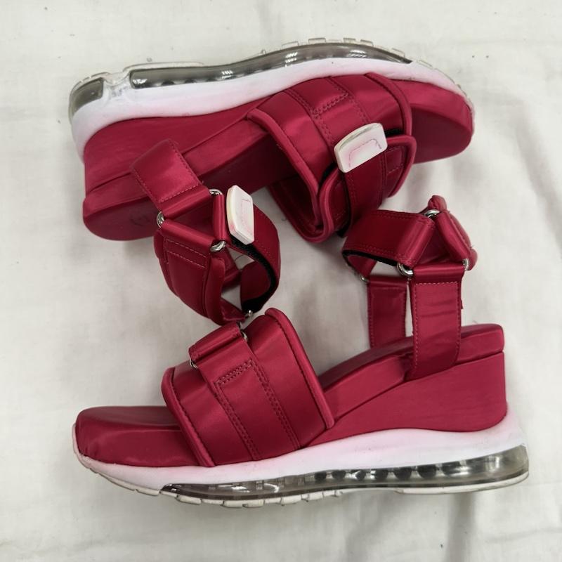 ミハラヤスヒロ MIHARAYASUHIRO サンダル サンダル E02FW701 エアソール 厚底 ストラップ - 桃 / ピンク / pink レディース USED 古着 中古 50116704