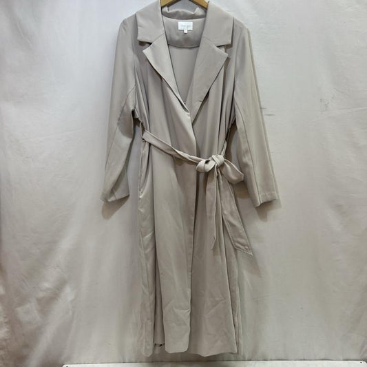 リエンダ rienda コート トレンチコート 110ESR30-0330 ライトトレンチコート S ベージュ / ベージュ / beige レディース USED 古着 中古 50116777