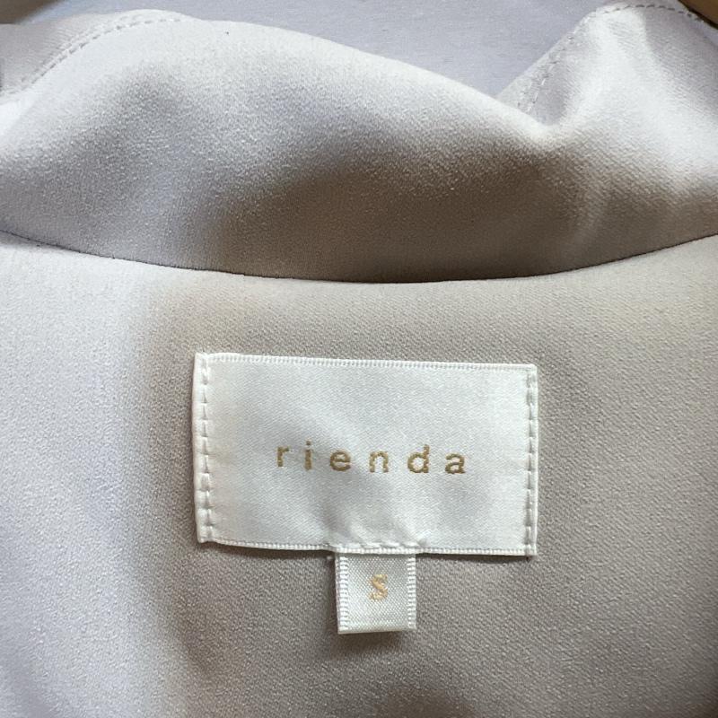 リエンダ rienda コート トレンチコート 110ESR30-0330 ライトトレンチコート S ベージュ / ベージュ / beige レディース USED 古着 中古 50116777
