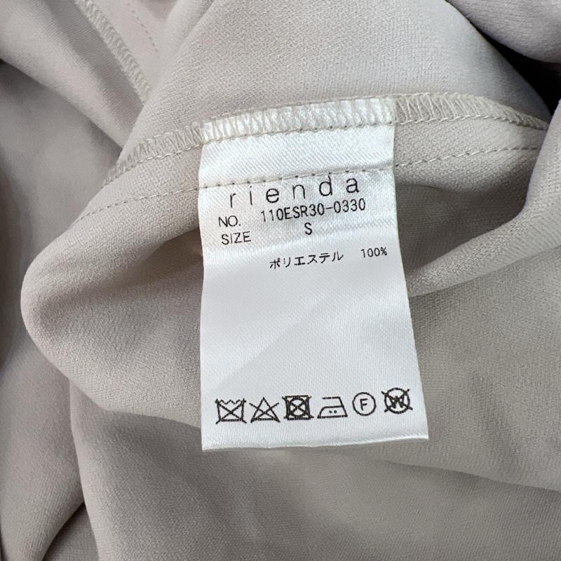 リエンダ rienda コート トレンチコート 110ESR30-0330 ライトトレンチコート S ベージュ / ベージュ / beige レディース USED 古着 中古 50116777
