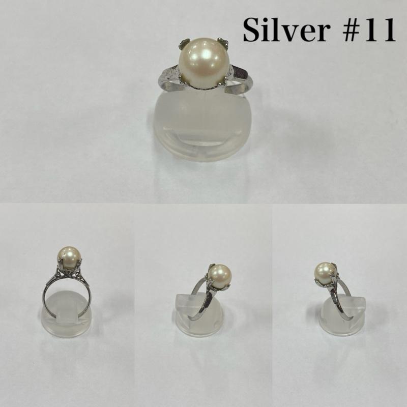シルバー （９２５） シルバー （９２５） アクセサリー 指輪 Silver パール リング 11号 - レディース USED 古着 中古 50116879