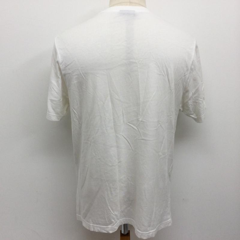 ピーエスポールスミス PS Paul Smith Tシャツ 半袖 262534 サークルPSロゴプリント 半袖Tシャツ L プリント 白 / ホワイト / white メンズ USED 古着 中古 50116967