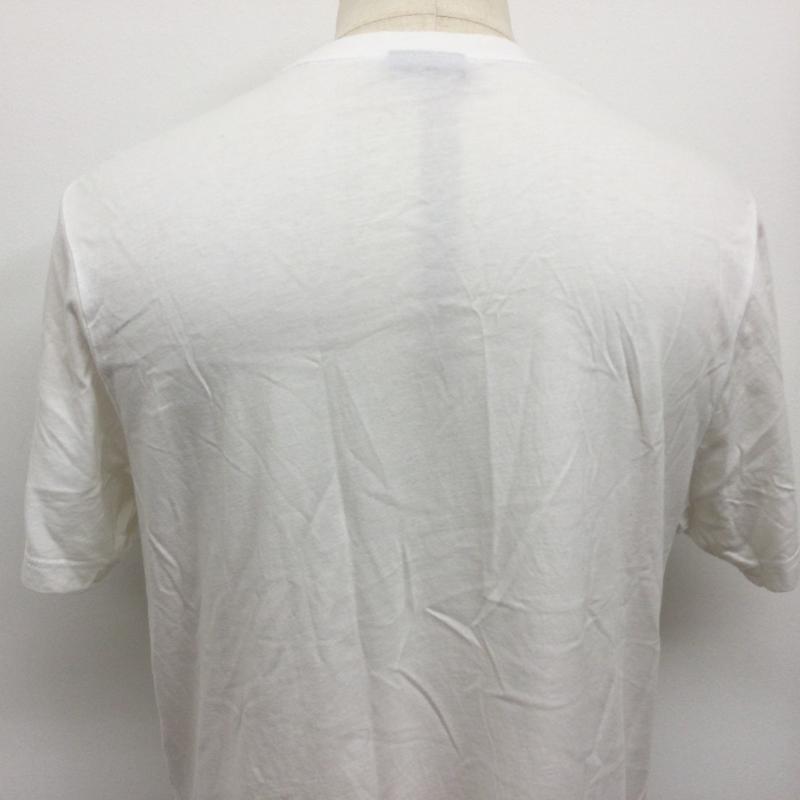 ピーエスポールスミス PS Paul Smith Tシャツ 半袖 262534 サークルPSロゴプリント 半袖Tシャツ L プリント 白 / ホワイト / white メンズ USED 古着 中古 50116967