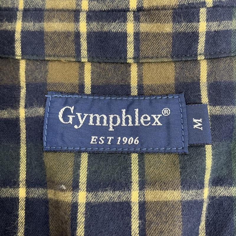 ジムフレックス GYMPHLEX シャツ、ブラウス 長袖 カジュアル テーラード ジャケット ネルシャツ チェック柄 3B J-1127 M チェック マルチカラー / マルチカラー / multicolor メンズ USED 古着 中古 50117234