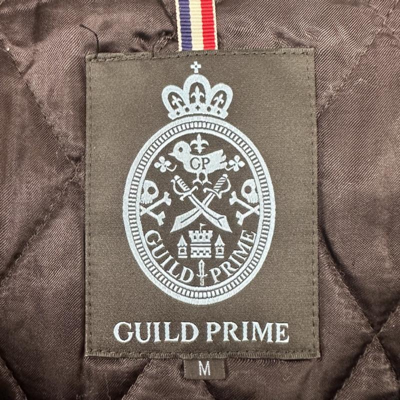 ギルドプライム GUILD PRIME コート コート一般 71F58-220-28 ダッフル チンストラップ トグル 格子 M 紺 / ネイビー / navy メンズ USED 古着 中古 50117456