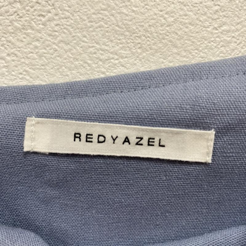 レディアゼル REDYAZEL ワンピース ロングスカート アシンメトリー 切替 ロング Aライン プリーツ ベルト S チェック 水色 / ライトブルー / レディース USED 古着 中古 50117484