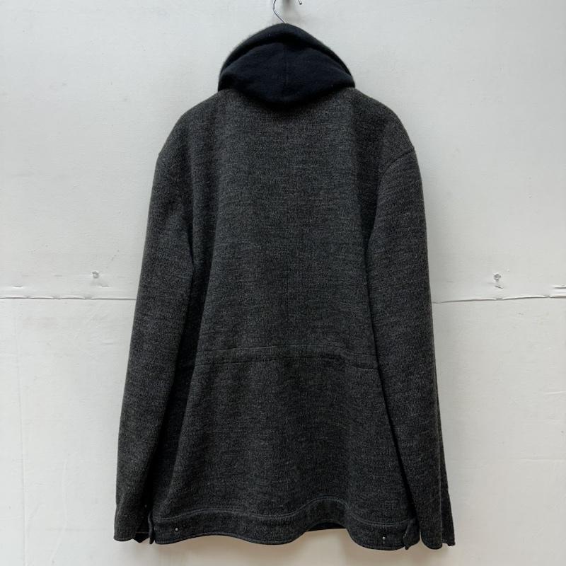 バートン BURTON ジャケット、上着 ジャケット、ブレザー フード 取り外し可 メルトン ジャケット L チャコールグレー / チャコールグレー / メンズ USED 古着 中古 50117863