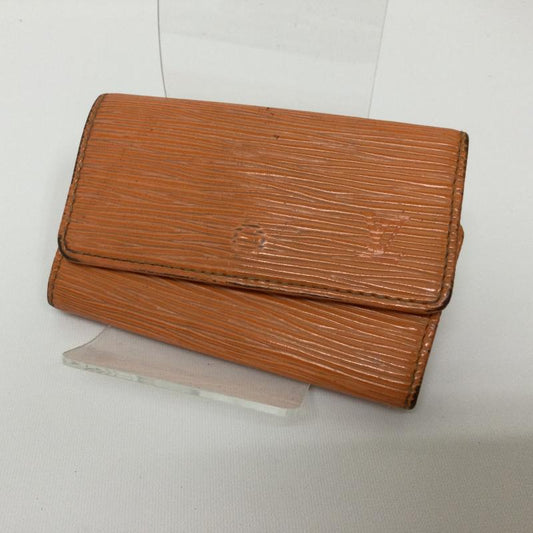ルイヴィトン LOUIS VUITTON キーケース キーケース エピ ミュルティクレ 6連キーケース -  橙 / オレンジ / orange メンズ USED 古着 中古 50117894