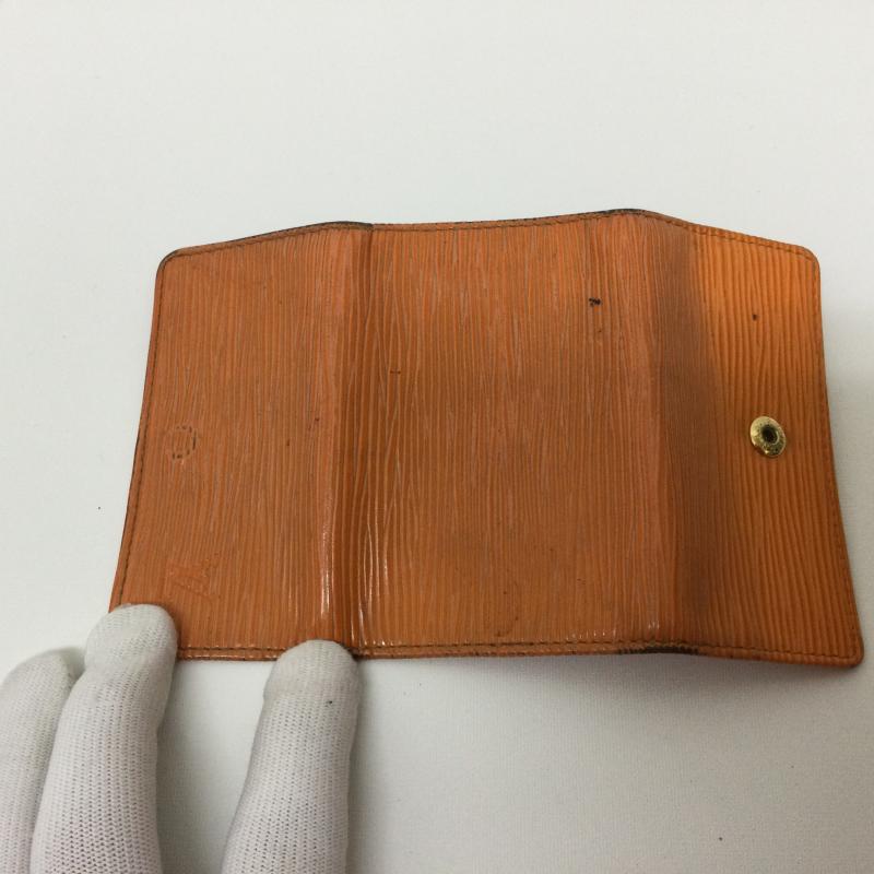 ルイヴィトン LOUIS VUITTON キーケース キーケース エピ ミュルティクレ 6連キーケース -  橙 / オレンジ / orange メンズ USED 古着 中古 50117894