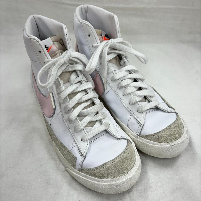 ナイキ NIKE スニーカー スニーカー BQ6806-108 BLAZER MID 77 VINTAGE ブレザー ヴィンテージ 26.5cm 白 / ホワイト / white X 桃 / ピンク / pink メンズ USED 古着 中古 50117991