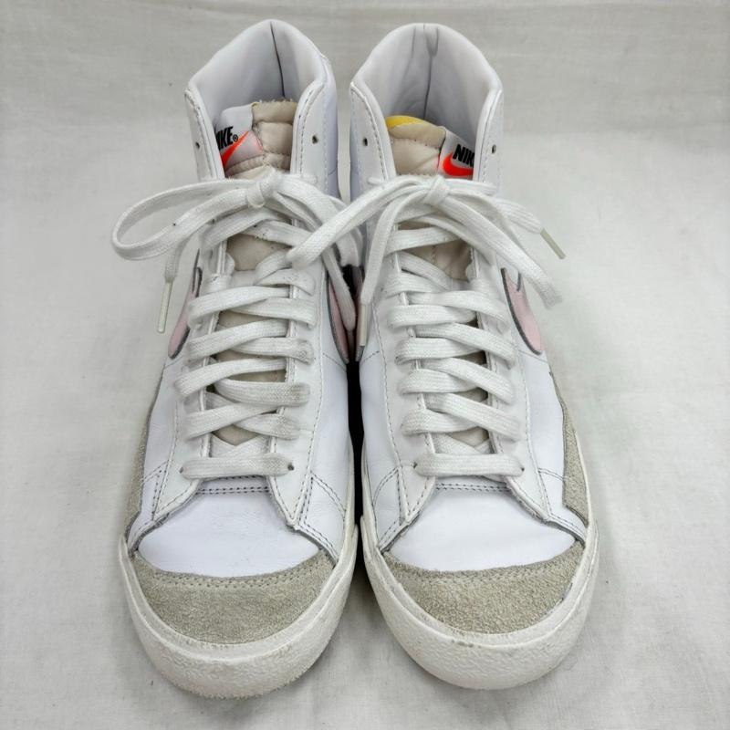 ナイキ NIKE スニーカー スニーカー BQ6806-108 BLAZER MID 77 VINTAGE ブレザー ヴィンテージ 26.5cm 白 / ホワイト / white X 桃 / ピンク / pink メンズ USED 古着 中古 50117991